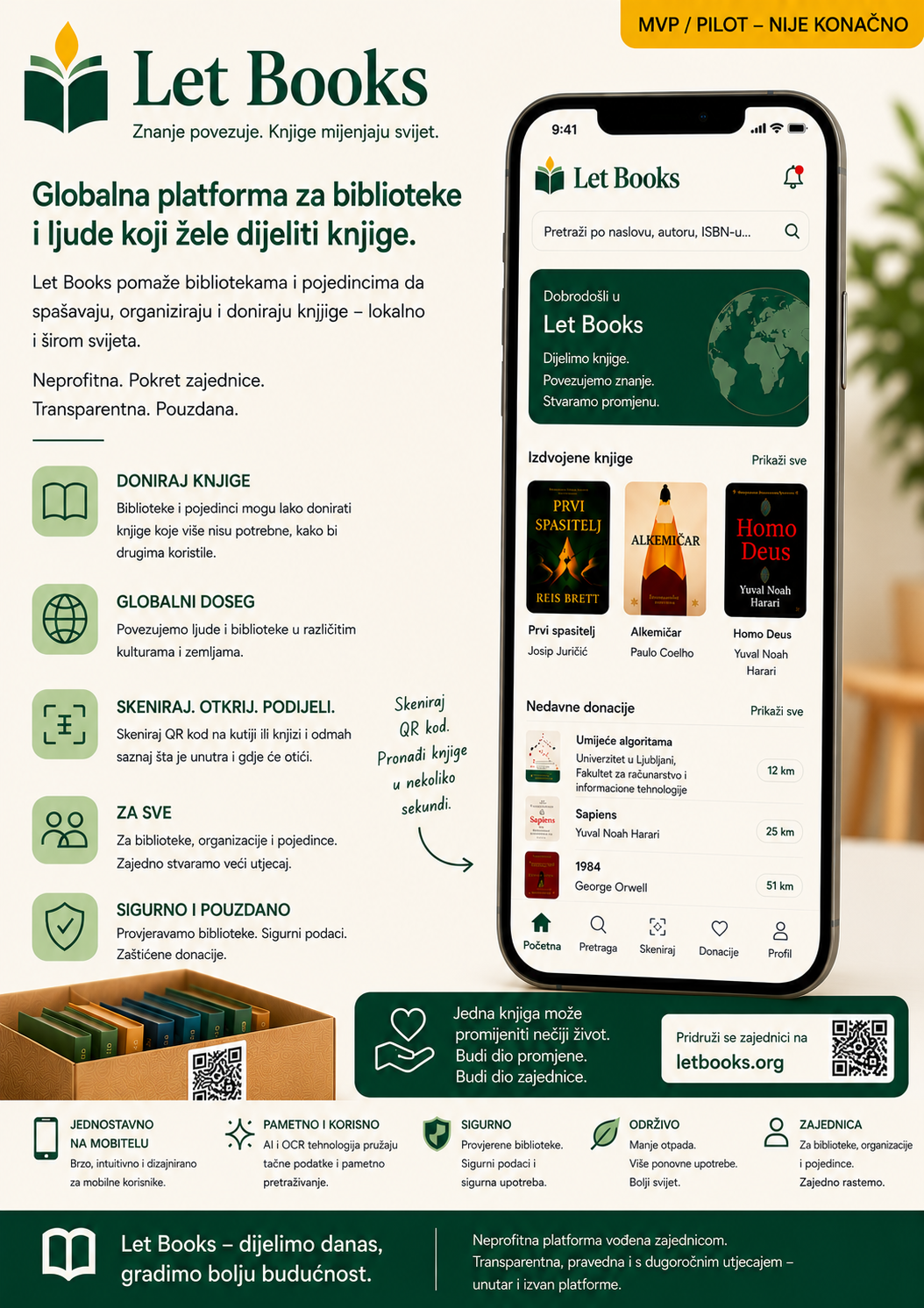 Bosanski Let Books pregledni vizual