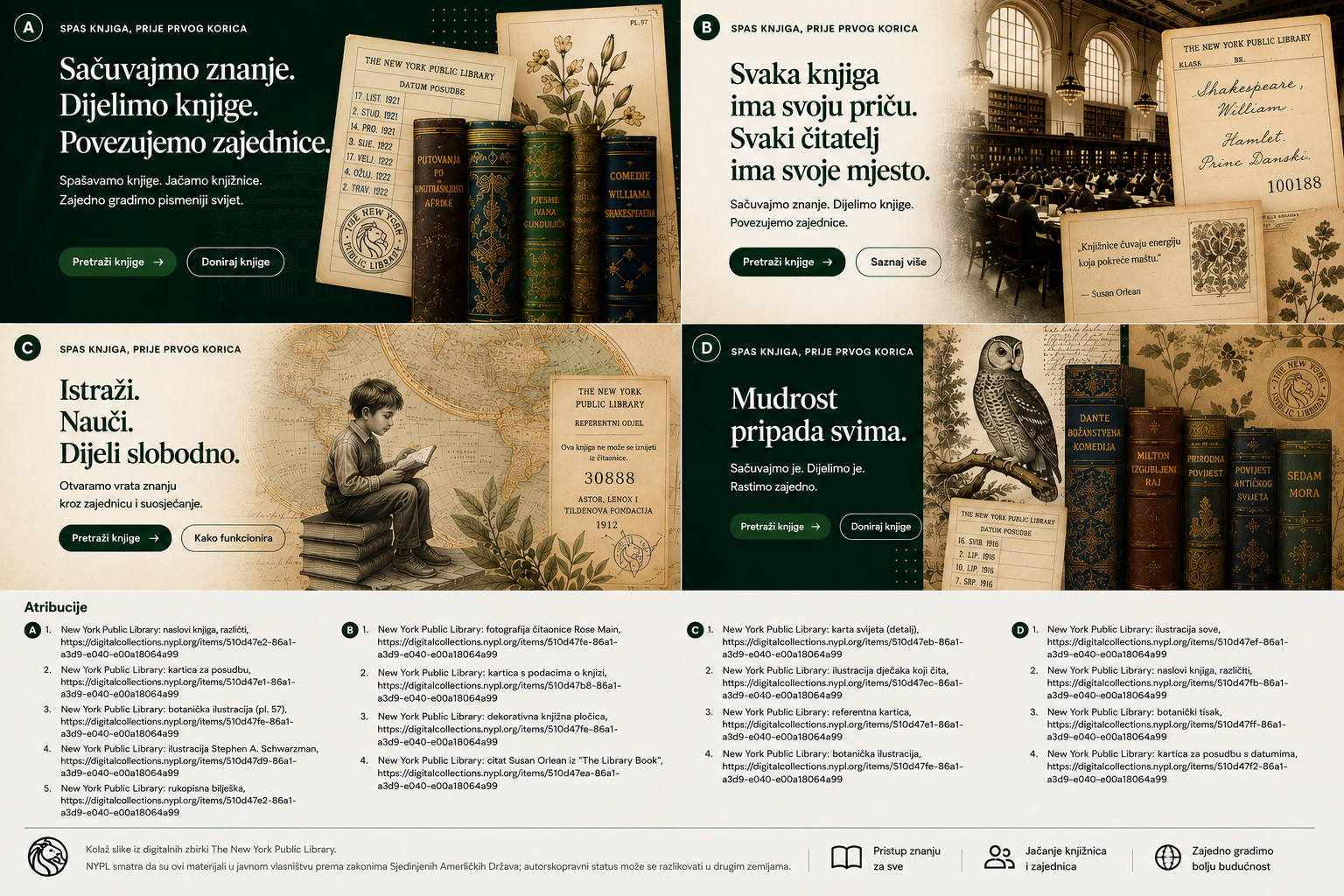 Hrvatski Let Books institucionalni vizual