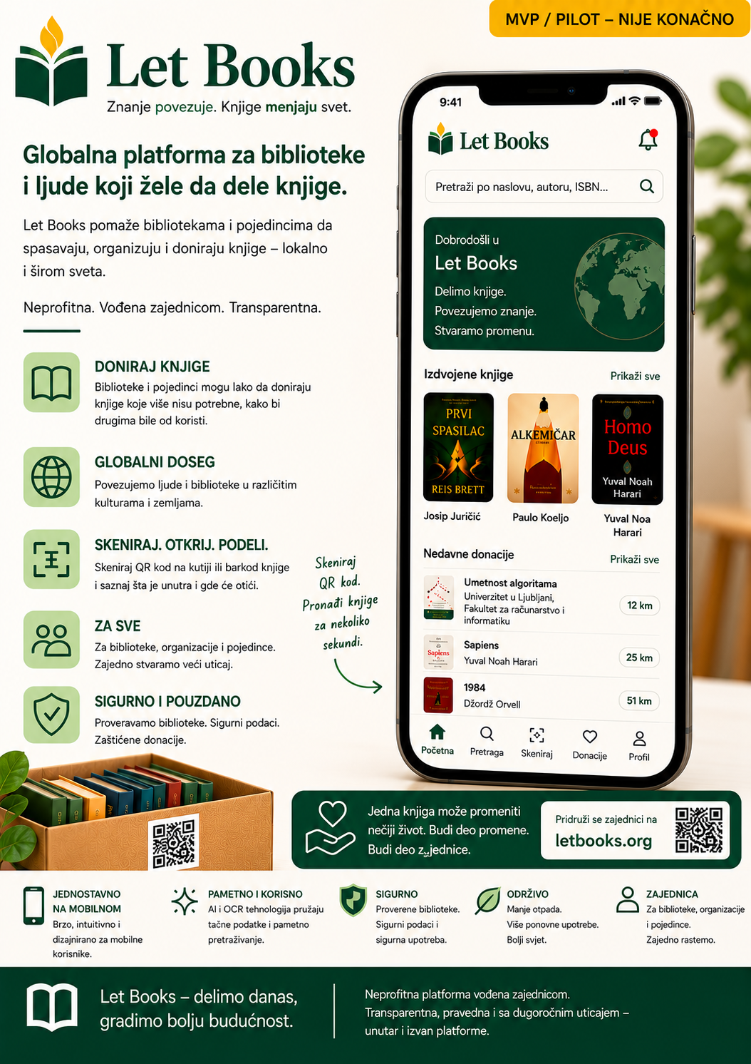 Srpski latinični Let Books pregledni vizual